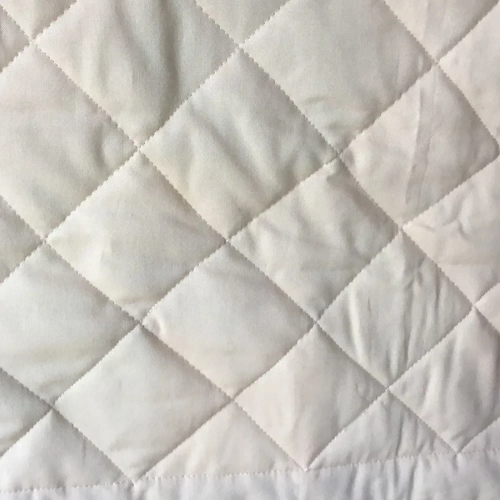 NWT Hand Crafted Quilt in Teals and Tans